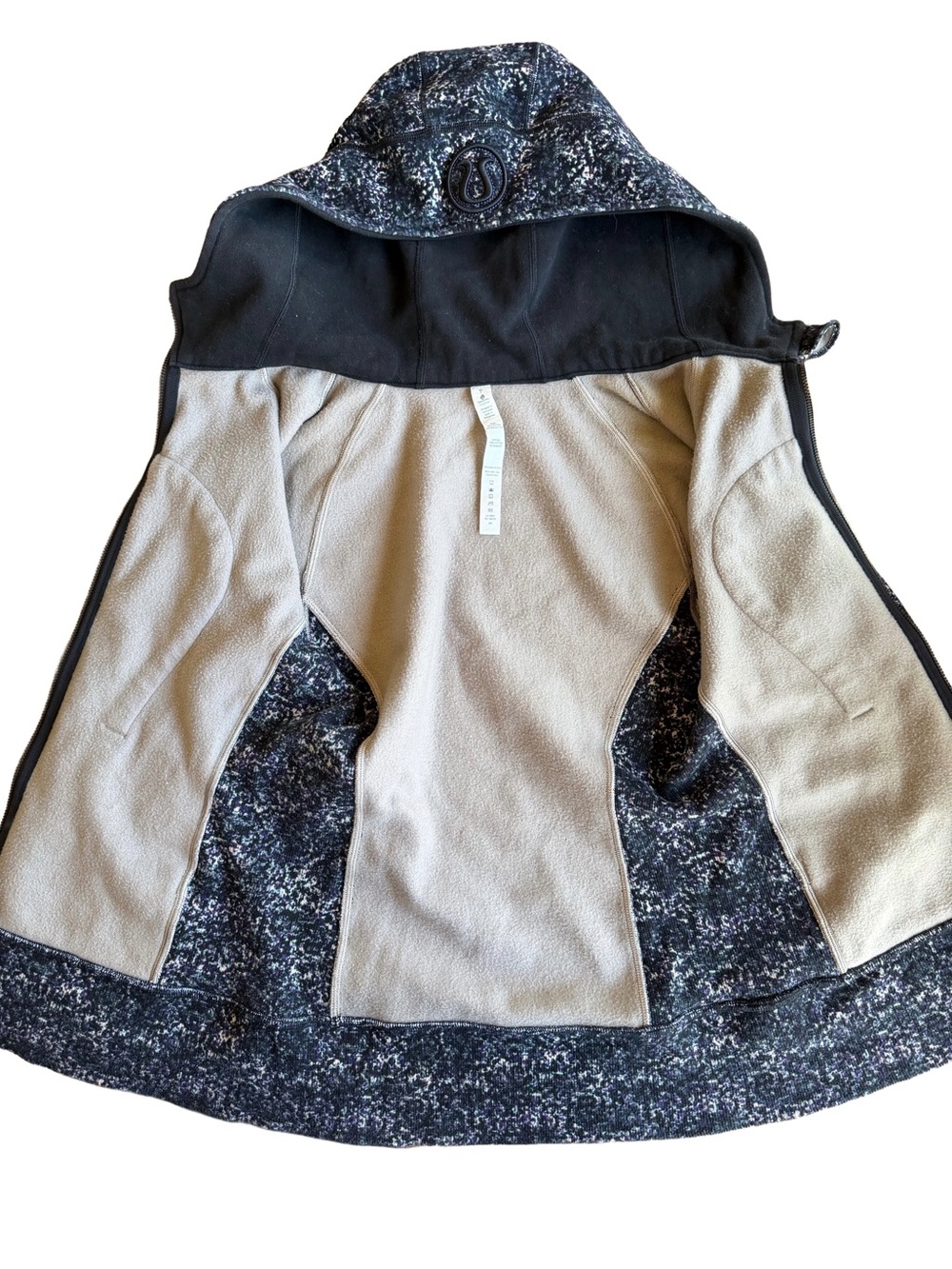 Lululemon Scuba Hoodie II Rocky Road Full Zip Jacket Size 6 - Picture 7 of 12